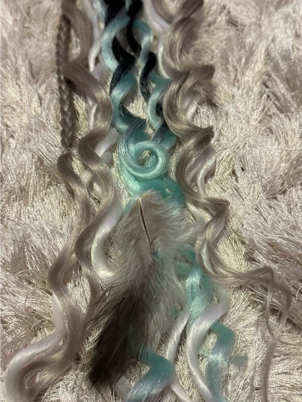 Handmade hand applied
